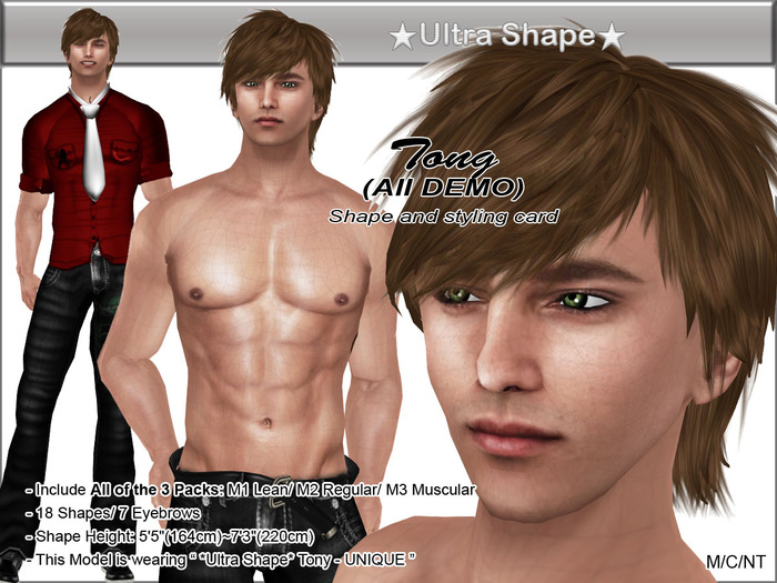 *Ultra Shape* Tony - All DEMO