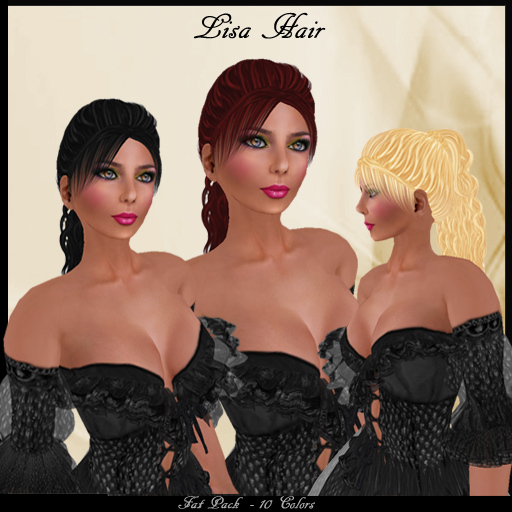Lisa hair - Pack