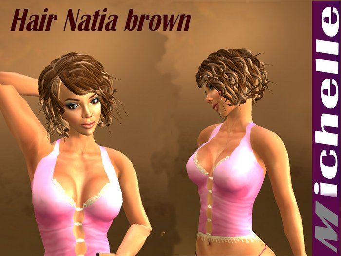 MMShop: Hair Natia brown