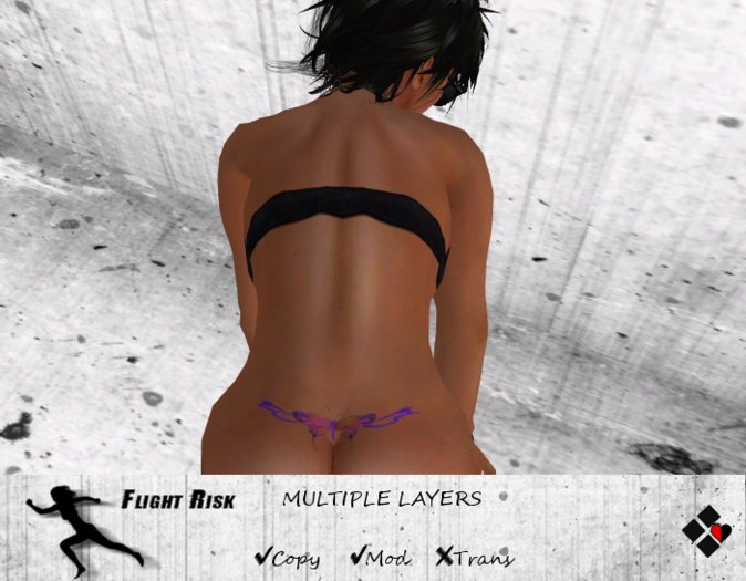 Lower Back Tattoo   Butterfly 