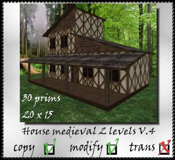 Lamor - Box House Medieval 2 levels V.4,230