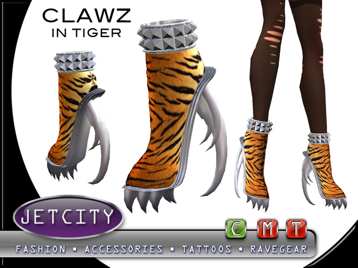 JETCITY BOOTS > Clawz - in Tiger