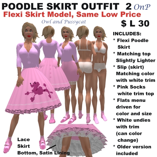 OnP Poodle Skirt Outfit