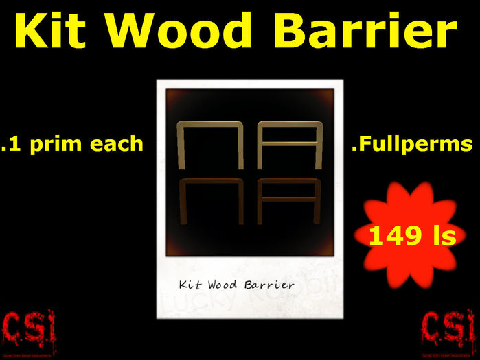 Kit Wood Barrier (box)
