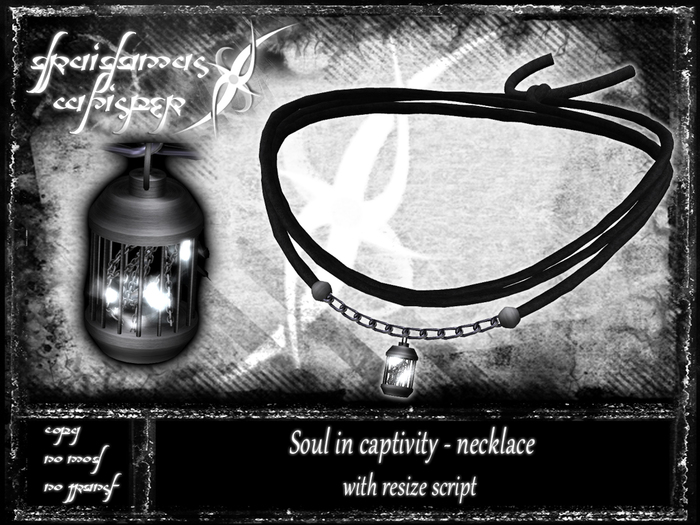 Druidamus necklace - Soul in captivity - necklace