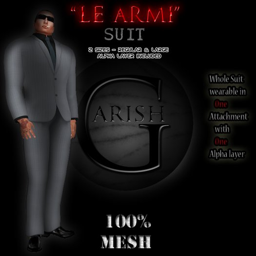 Garish_"le Armi" Suit