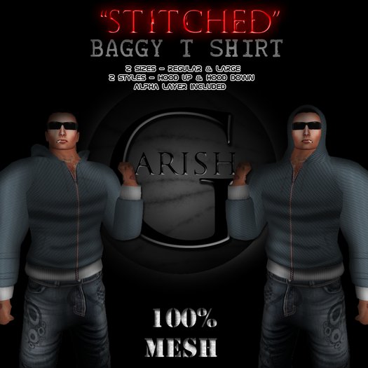 Garish_"Stitched" Hoodie