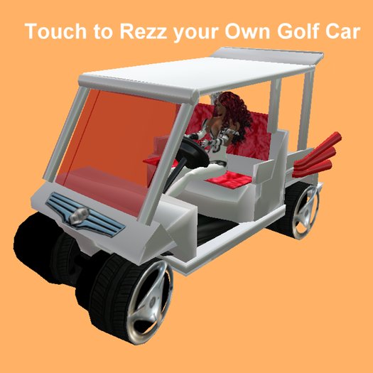 Golf Car Rezzer by Rita Munro