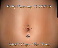 AlliyKR Belly Piercing FLOWER