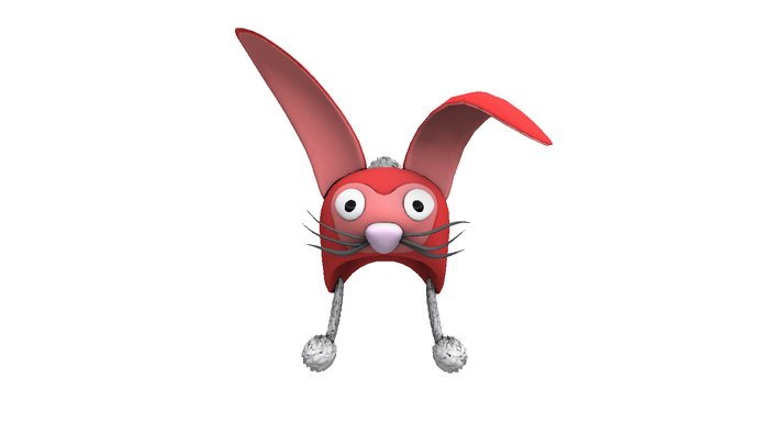 Tinker Bunny hat Red