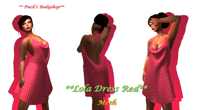 **Lola Dress Red** box
