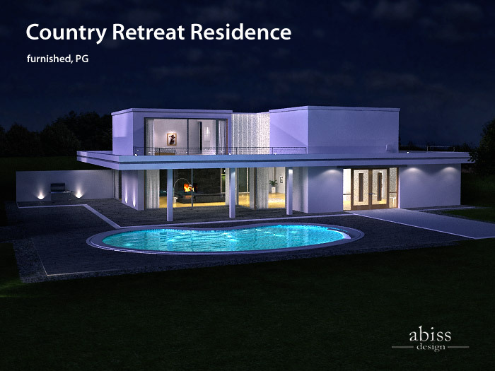 50% SALE [Original] Country Retreat Residence by Abiss - PG version 600+ animations