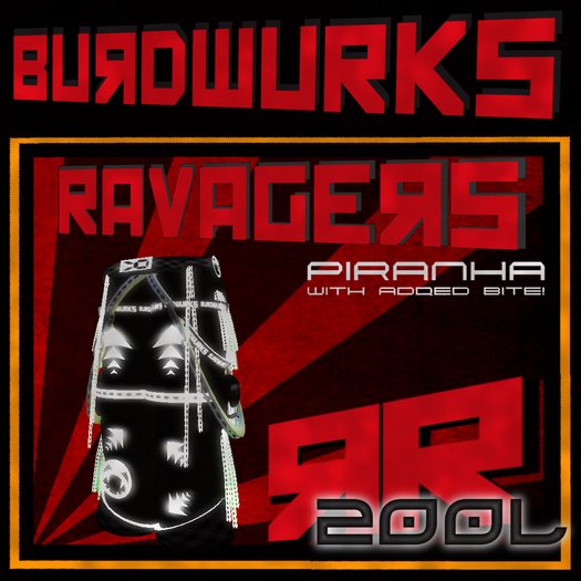 <RR> Burdwurks Piranha Ravagers White