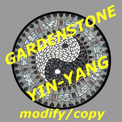 Gardenstone mosaic Yin-Yang (modify/copy)