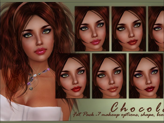 (TAS) Chocolate DEMO- skins, shape, eyes! 