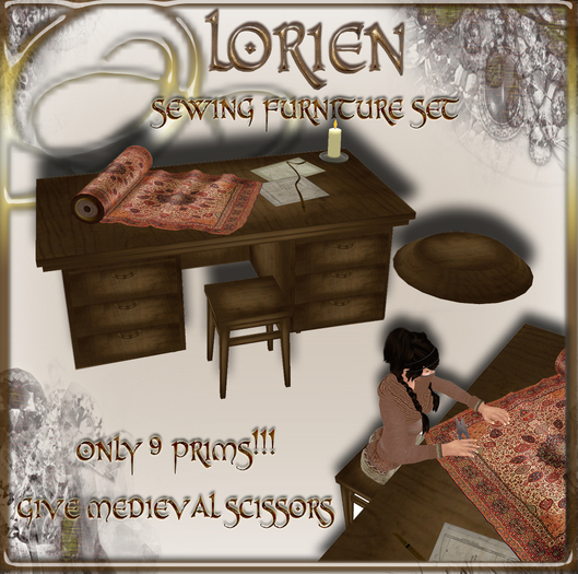 LORIEN SEWING FURNITURE SET