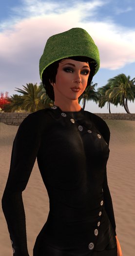 Bonnet line - Green cap 