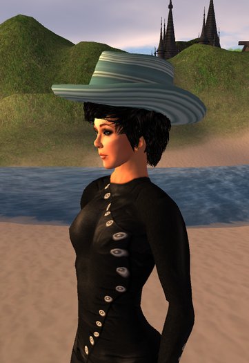 cowgirl hat green 