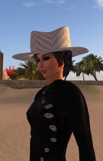 floppy hat line - satin 