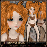 [Mesh] =^.^= Curious Kitties Unreal Fuzz - Kittenz Lynn Avatar