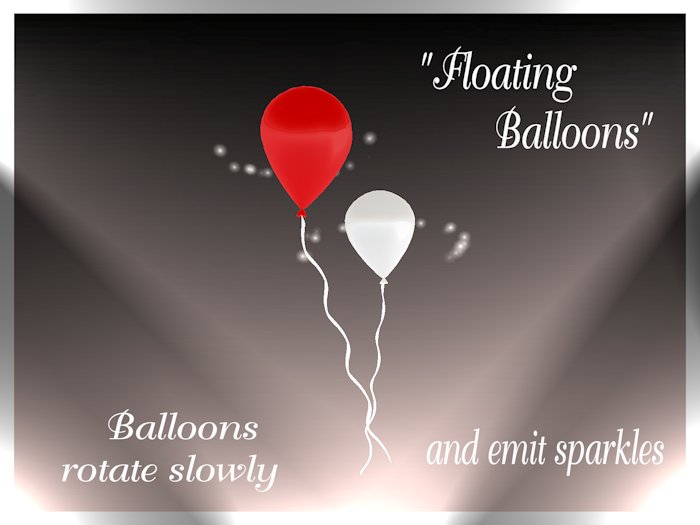 ~Balloon Group Red & White~