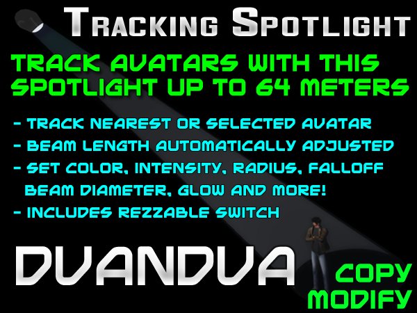 Dvandva Tracking Spotlight - personal version