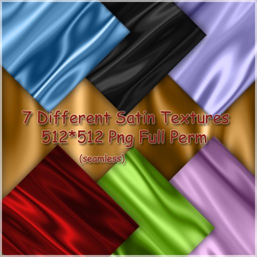 !BH~7 Different Satin Texture 512-512 png (seamless)