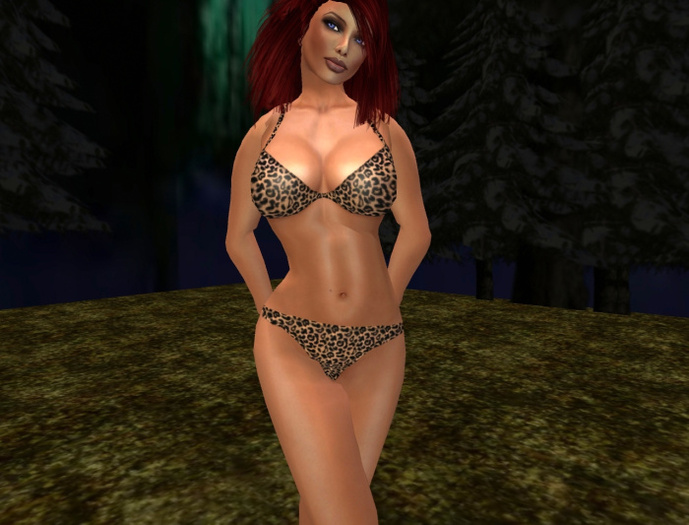 Leopard bikini