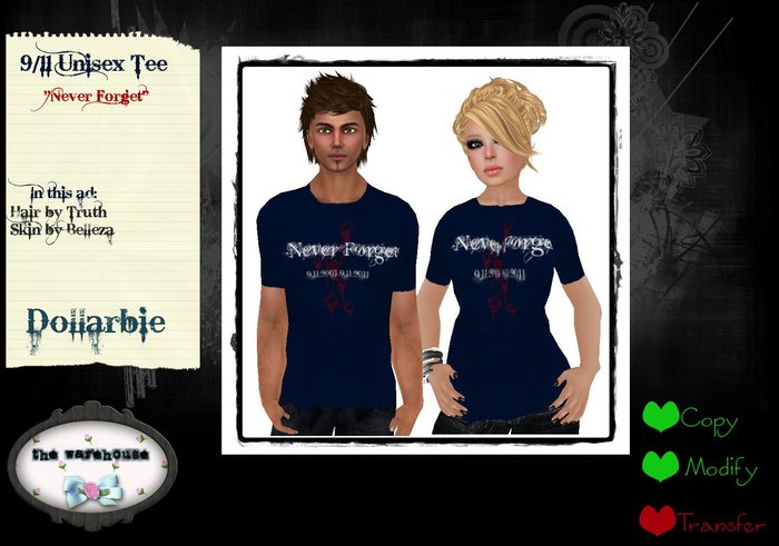 ::MOD:: 9/11 Tee - Never Forget