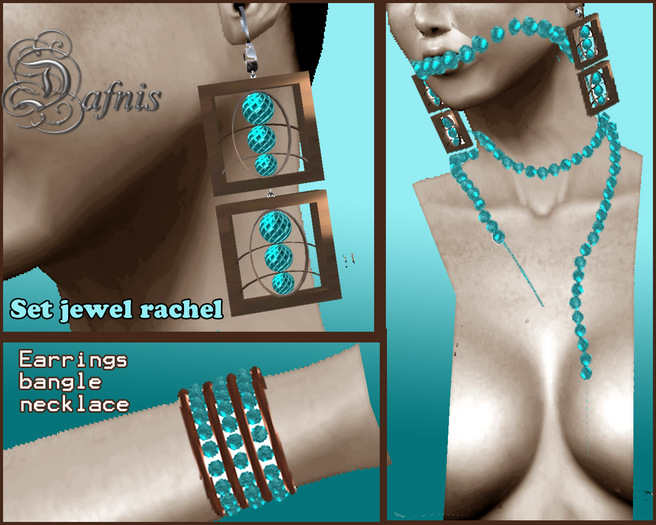 *Dafnis jewel rachel turqueise