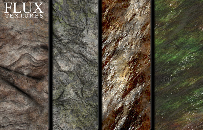 -FLUX- Cliff Rock Wet and Dry