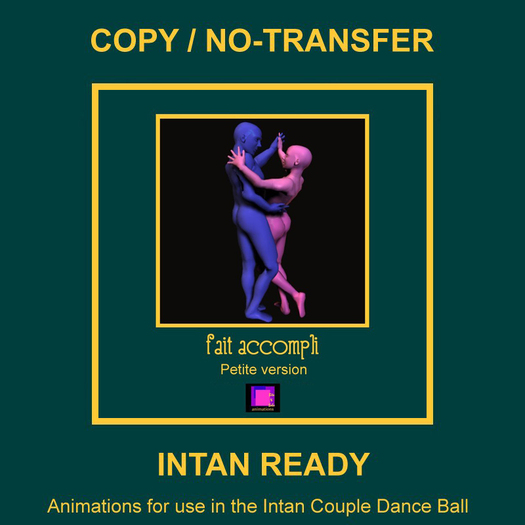 fait accompli(Petite version) INTAN-READY