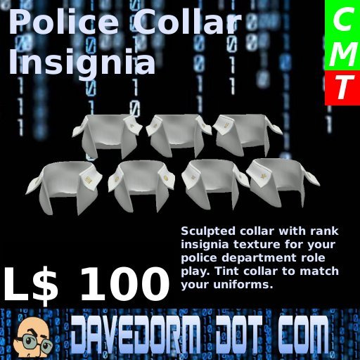 Collar Insignia: Police Corporal