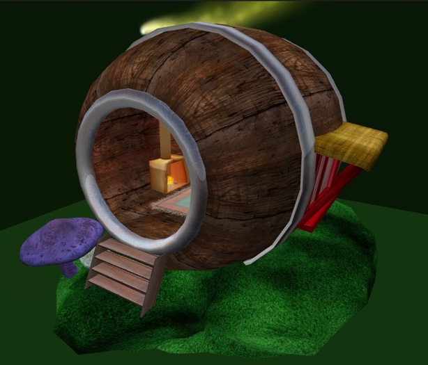 'CheapY' Barrel House For Kids