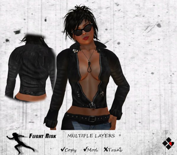 Womens Short Leather Jacket 