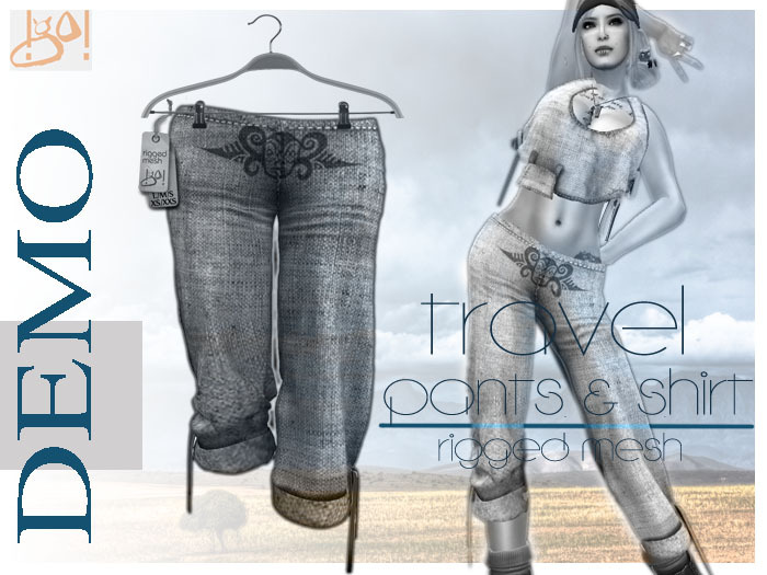 !gO! travel pants -DEMO-
