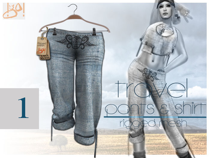 !gO! travel pants -1-