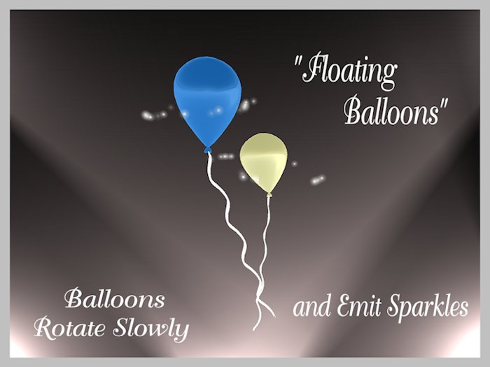 ~Balloon Group Yellow & Blue~