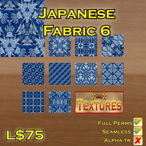 USC Textures - Japanese Fabric 6 