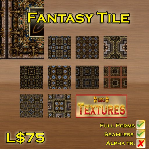 USC Textures - Fantasy Tile 