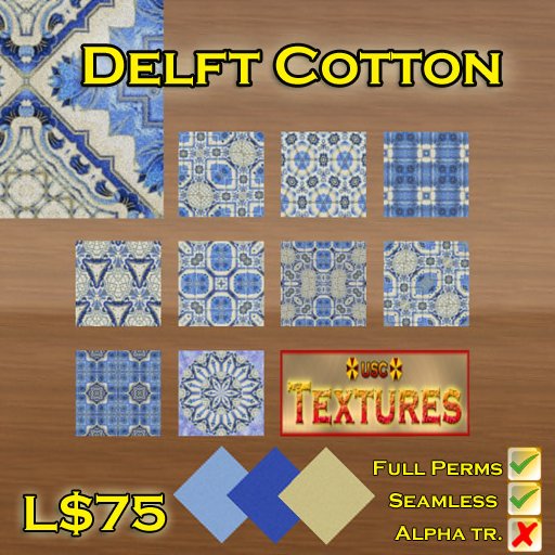 USC Textures - Delft Cotton 