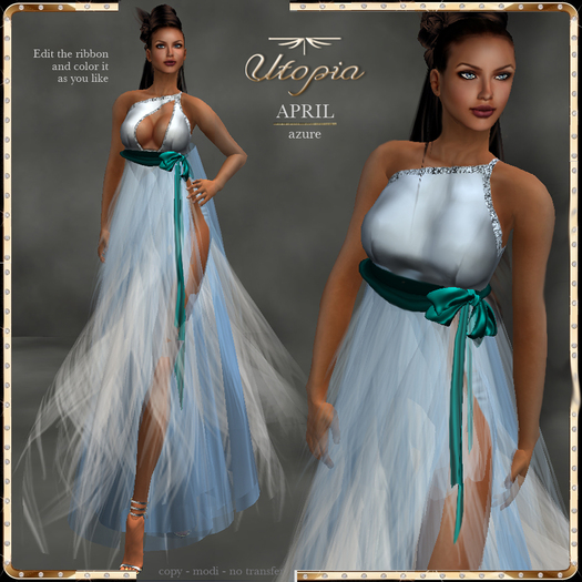 Utopia April azure - Appliers Included!