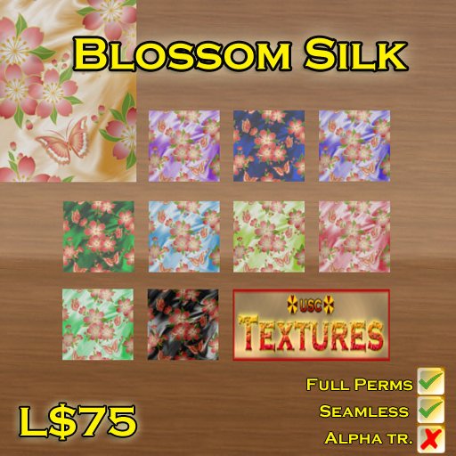 USC Textures - Blossom Silk 