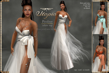 Utopia Pauline white top - Appliers Included!