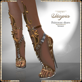 Utopia Fairyway bronze shoes