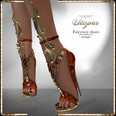 Utopia Fairyway mango shoes