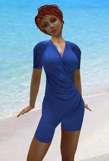 True Blue Wrap Jumper