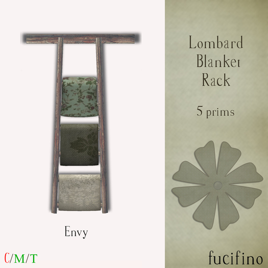 fucifino.Lombard Blanket Racks.Envy