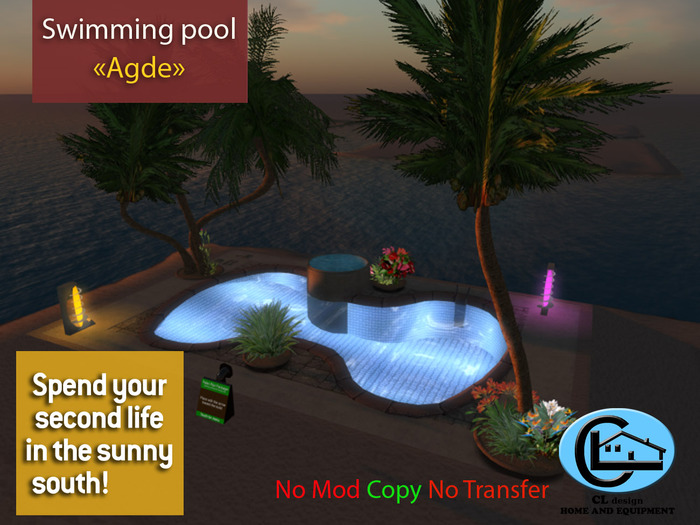 swimming pool "Agde" SlSwim ready CL Design