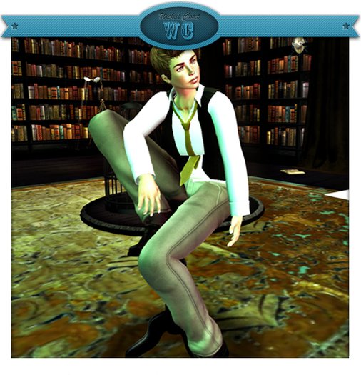 WC: Pinstripe Wool Vest
